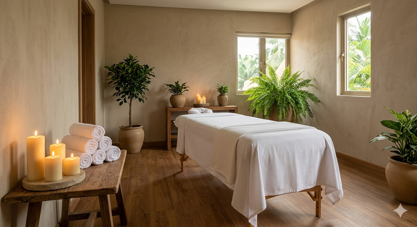 The Spa Room  in-suite wellness treatments at Adé House